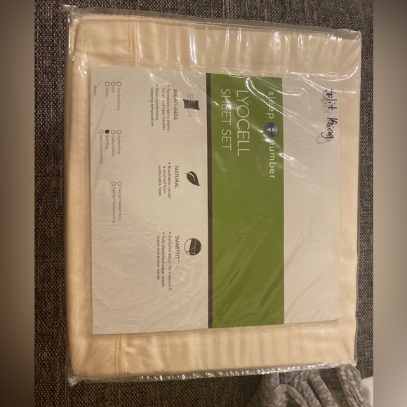 Bedding Sleep Number Select Comfort Lyocell Pearl Split King Smartfit